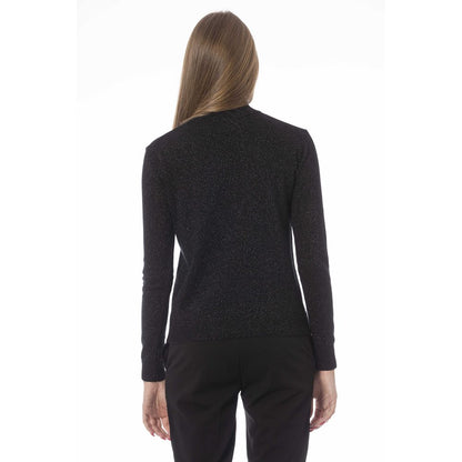 Baldinini Trend Black Cashmere Women Sweater