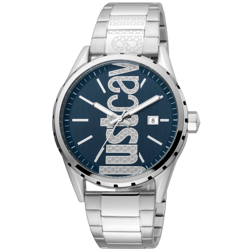 Just Cavalli Silver Men Watch