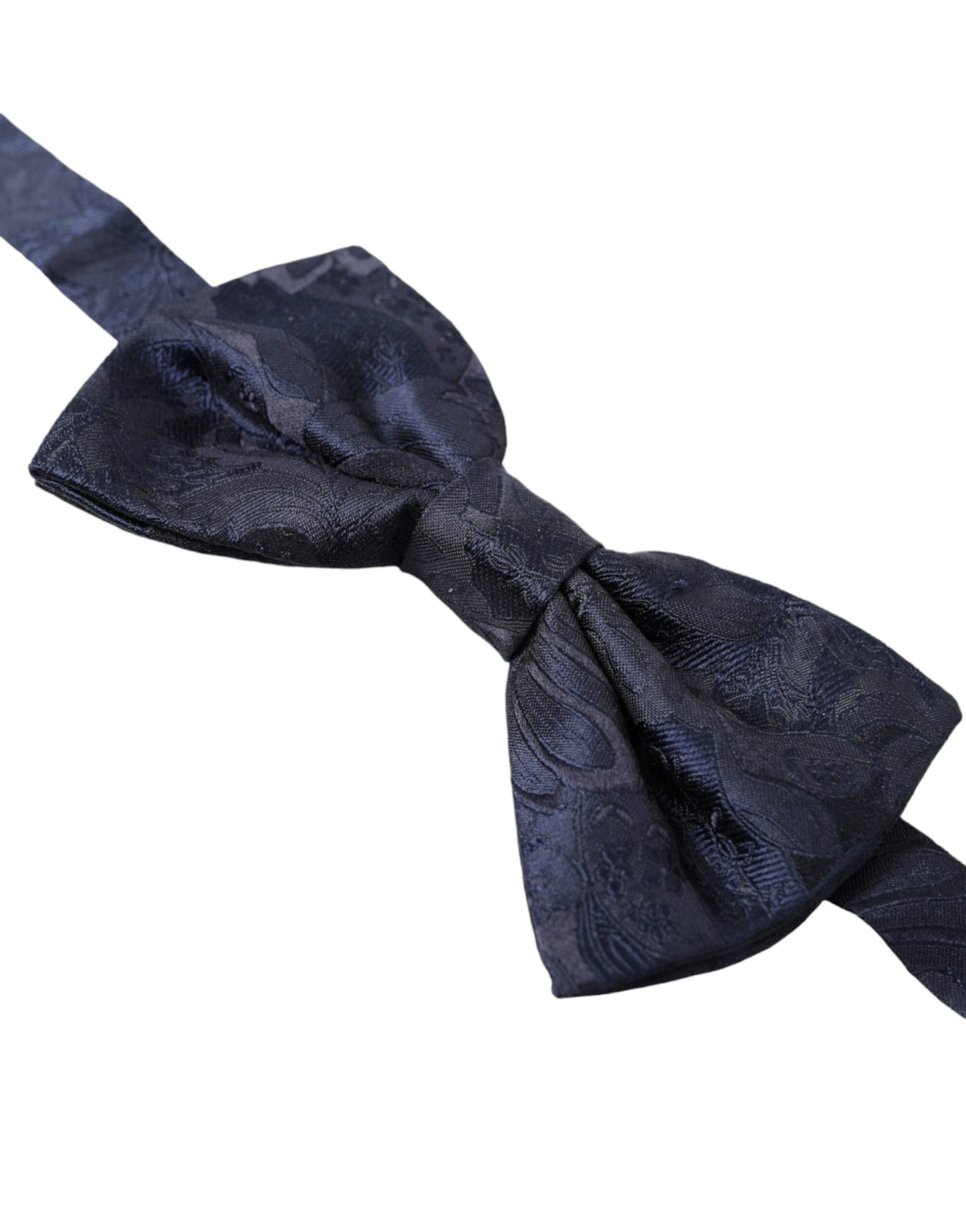 Dolce & Gabbana Elegant Silk Blue Bow Tie