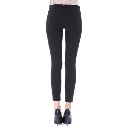 BYBLOS Black Polyester Women Pants