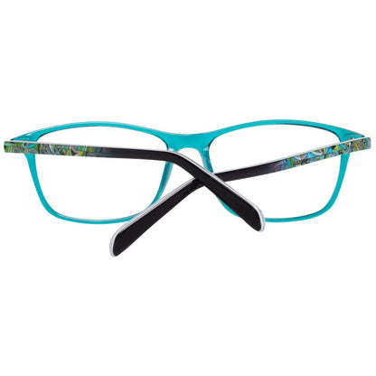 Emilio Pucci Vibrant Green Full-Rim Designer Eyewear