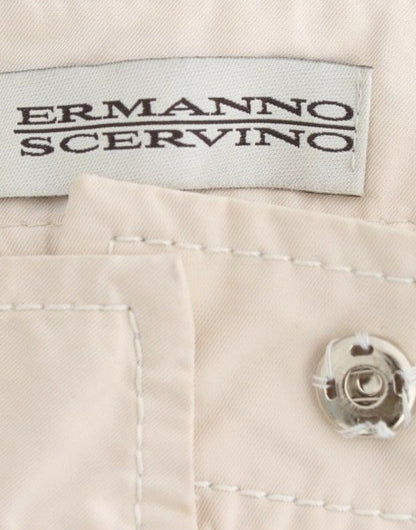 بنطلون تشينو باللون البيج من Ermanno Scervino - إعادة تعريف الأناقة