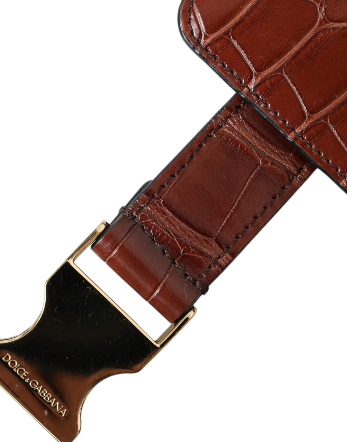 دولتشي آند غابانا Airpod الجلدي الأنيق ومحفظة العملات المعدنية الثنائية