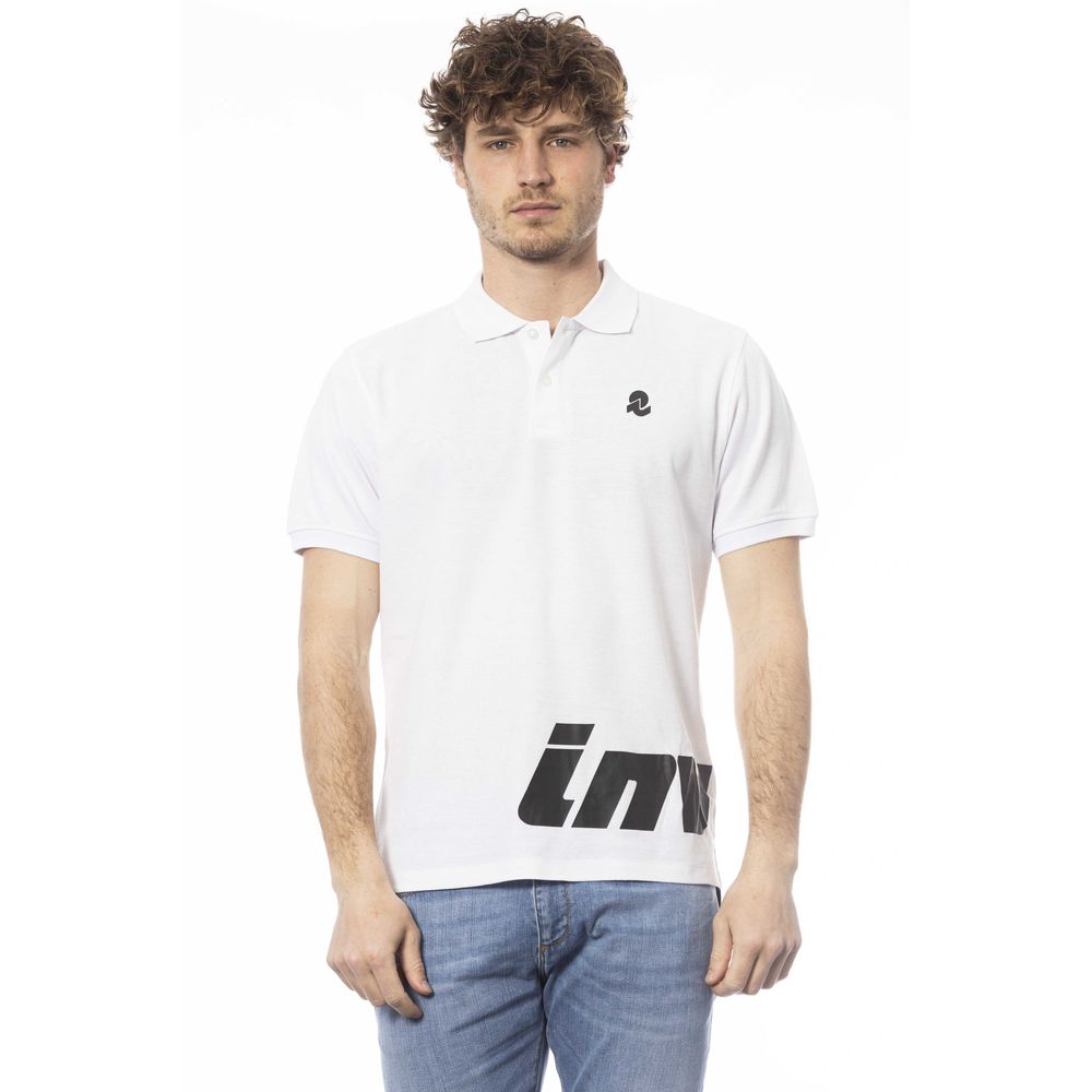 Invicta White Cotton Men's Polo Shirt