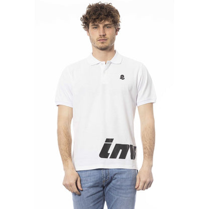 Invicta White Cotton Men's Polo Shirt