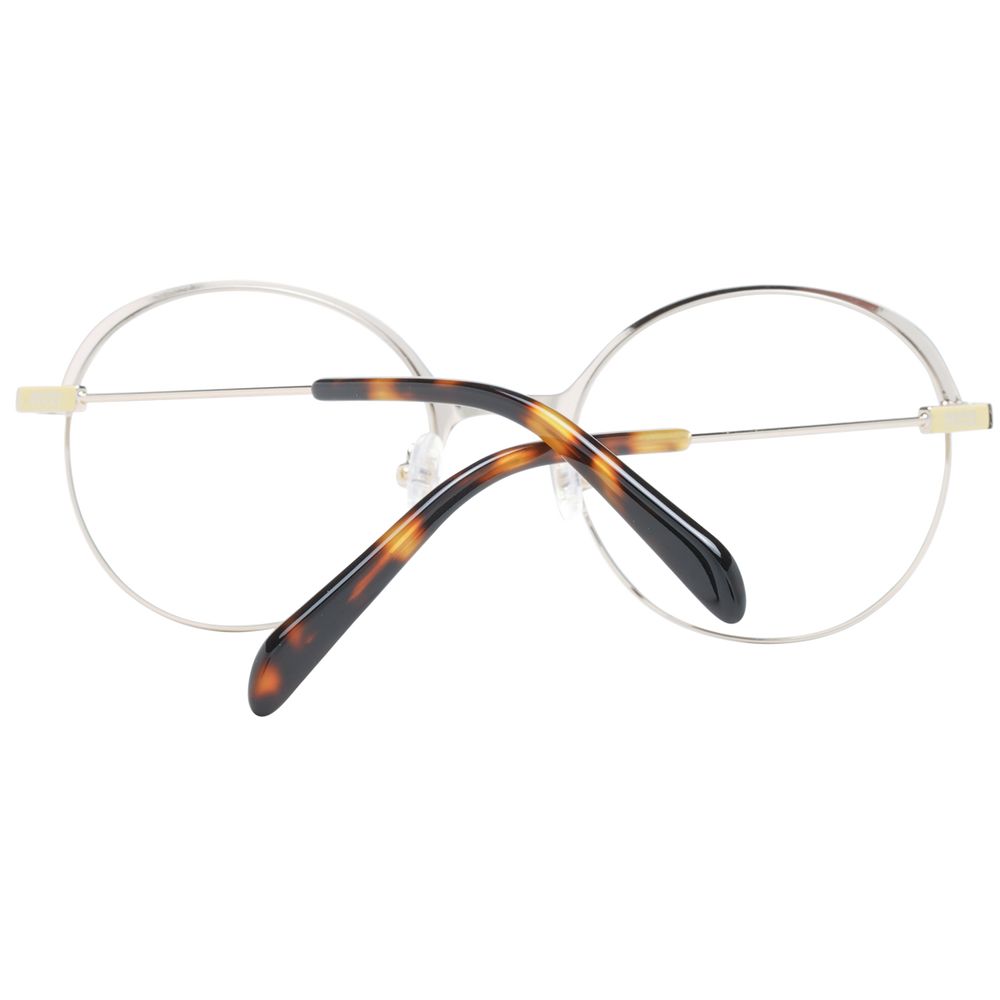 Emilio Pucci Gold Women Optical Frames