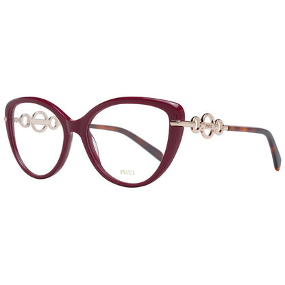 Emilio Pucci Red Women Optical Frames