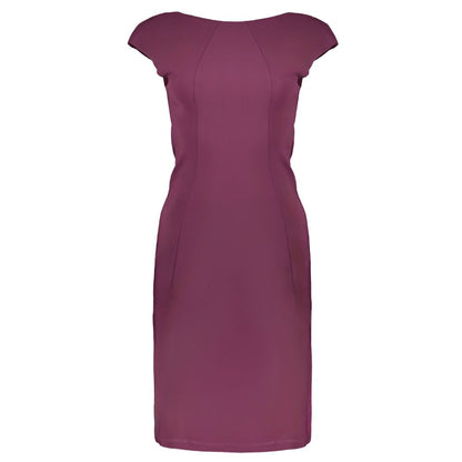 Patrizia Pepe Purple Elastane Dress