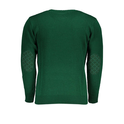 U.S. Grand Polo Green Fabric Sweater