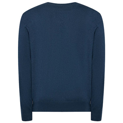 La Martina Light Blue Cotton Sweater