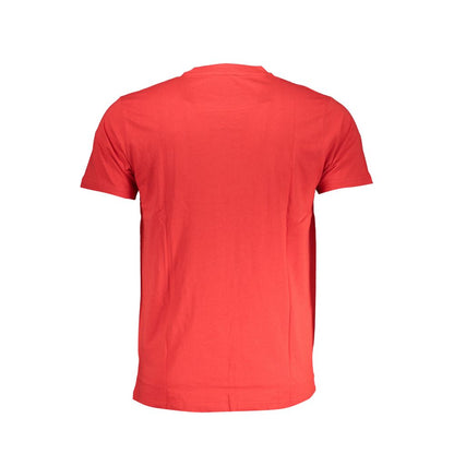 Cavalli Class Red Cotton T-Shirt