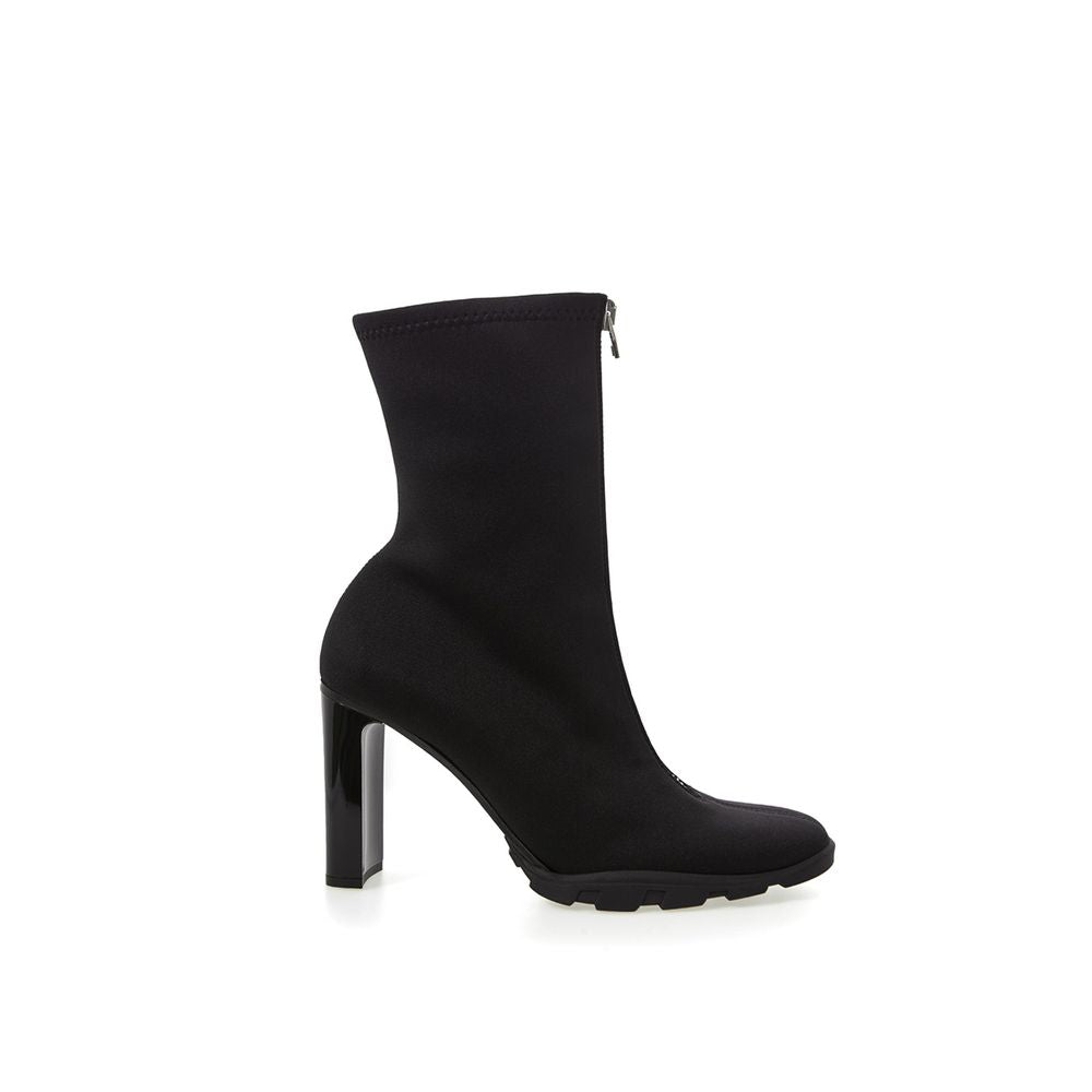 Alexander McQueen Sleek Neoprene Leather Boots