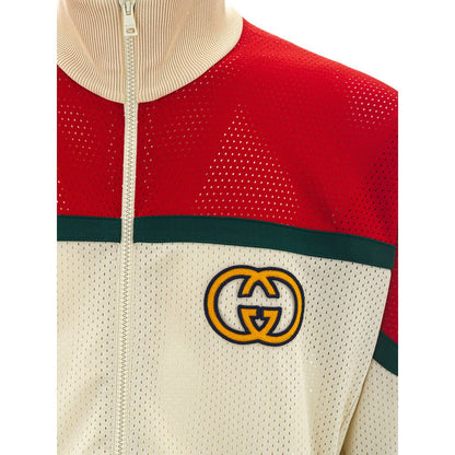 Gucci White Rete Jacket