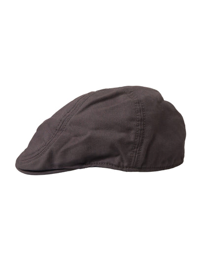 Dolce & Gabbana Brown Nylon Cloth Newsboy Hat Men