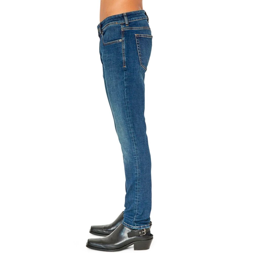 Diesel Blue Cotton Jeans & Pant