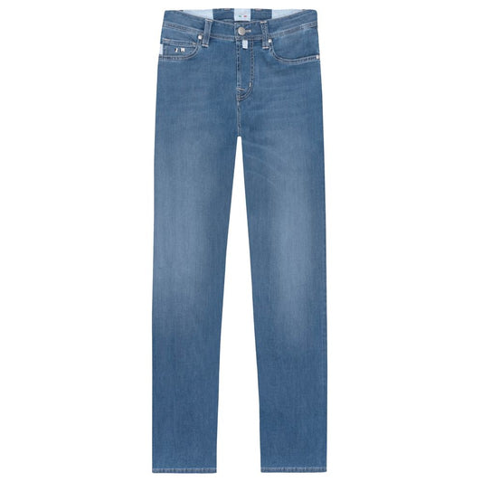 Tramarossa Light Blue Cotton Jeans & Pant