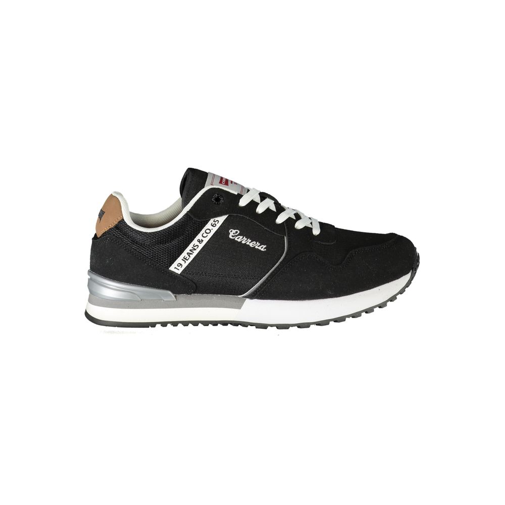 Carrera Black Polyester Sneaker