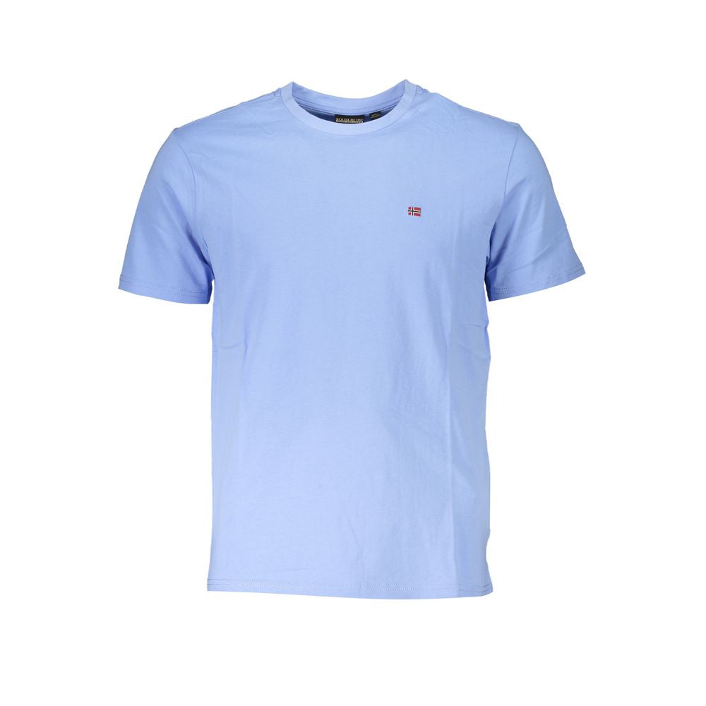 Napapijri Blue Cotton T-Shirt