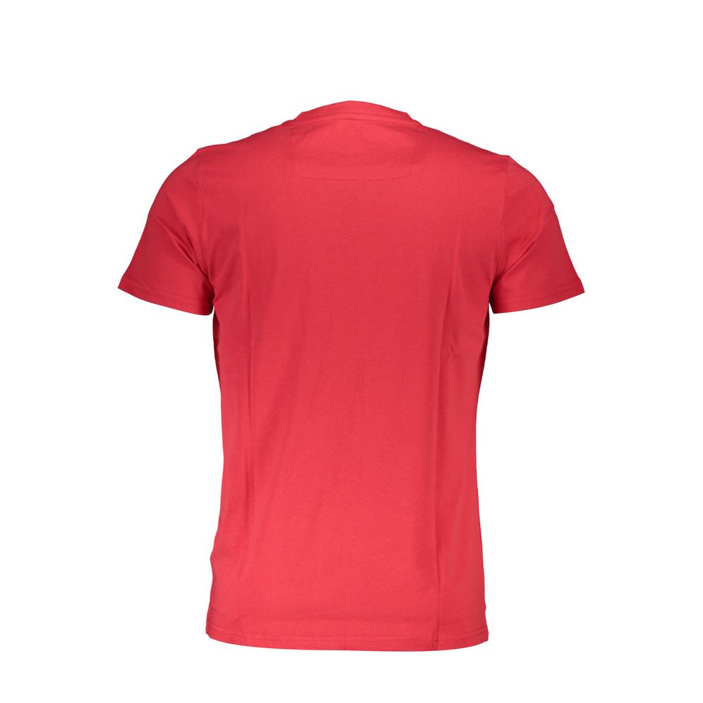 Cavalli Class Red Cotton T-Shirt