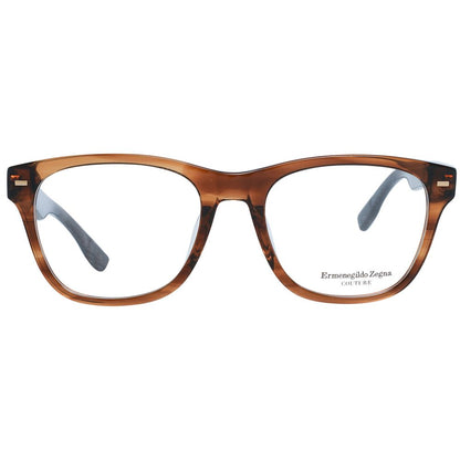 Zegna Couture Brown Men Optical Frames