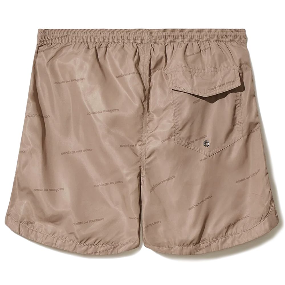 Comme Des Fuckdown Beige Polyester Swimwear