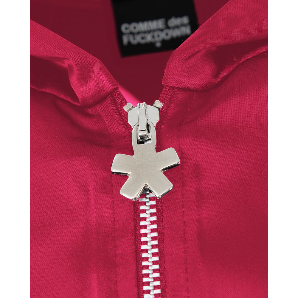 Comme Des Fuckdown Fuchsia Polyester Sweater