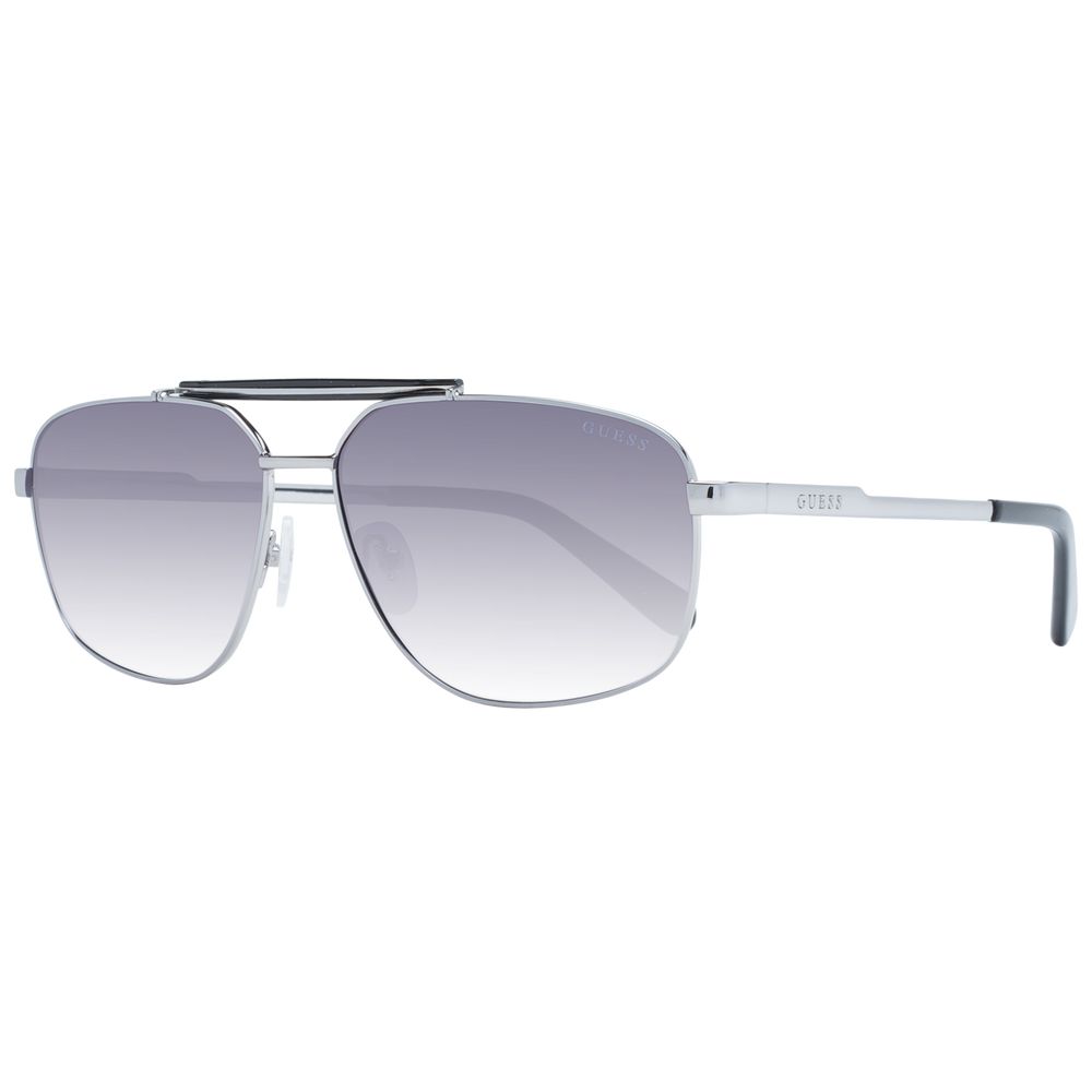 Guess Silver Men Sunglasses