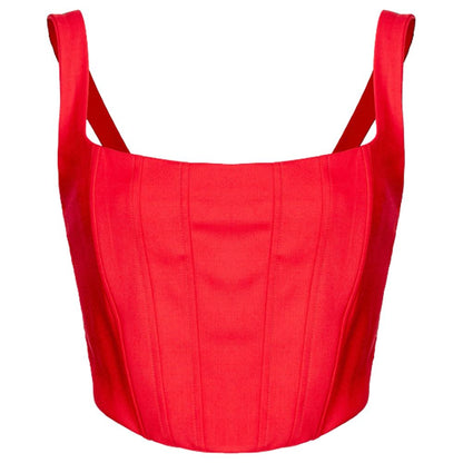 PINKO Red Polyester Tops & T-Shirt