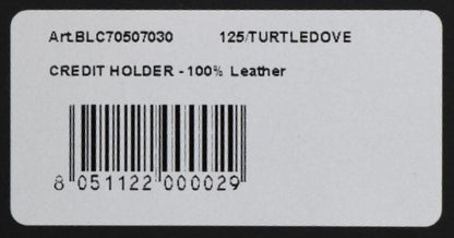 محفظة مليارير إيطالية أنيقة من جلد Turtledove للرجال