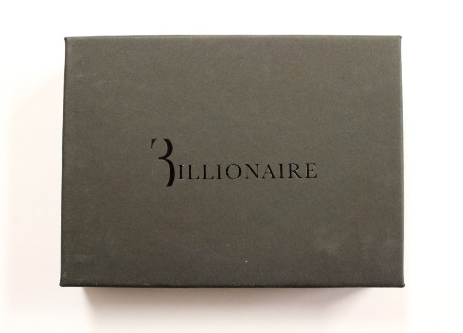 محفظة مليارير إيطالية أنيقة من جلد Turtledove للرجال