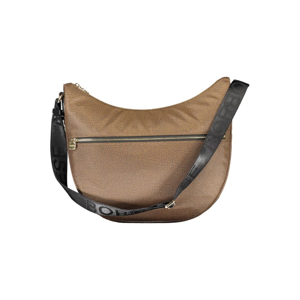 Borbonese Brown Polyester Handbag