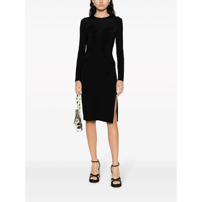 PINKO Black Viscose Dress