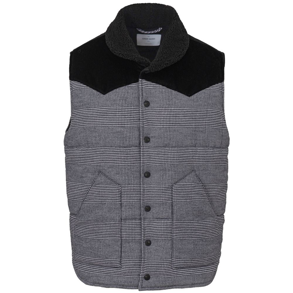 Gran Sasso Gray Cotton Clothing