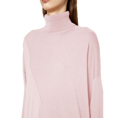 Alpha Studio Pink Silk Sweater