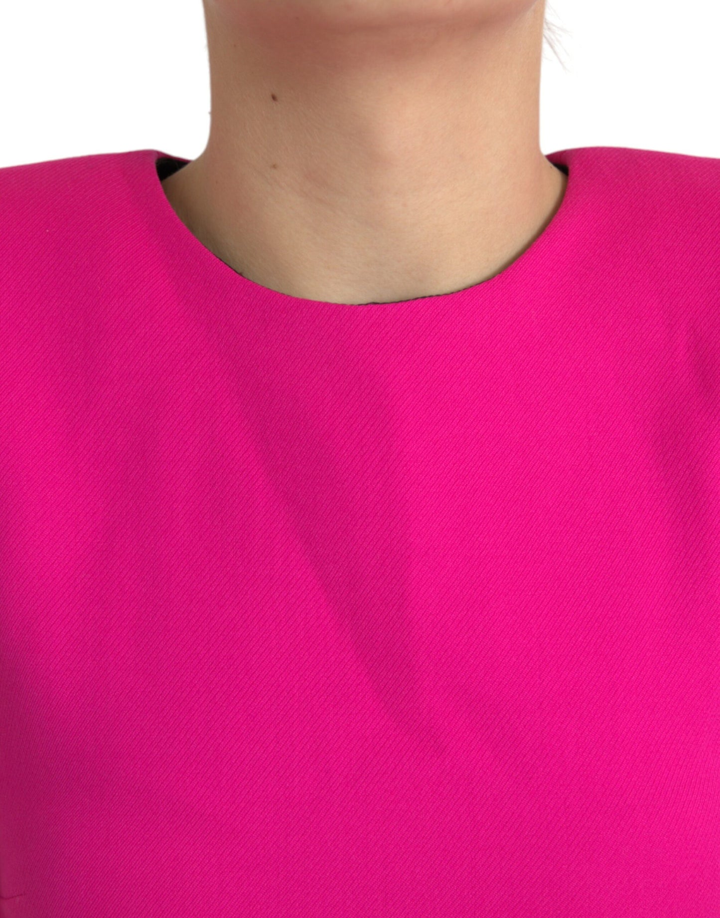 Dolce & Gabbana Pink Sleeveless Bodycon A-line Mini Dress