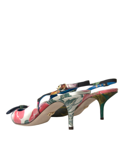 دولتشي آند غابانا أحذية خفيفة مرقعة بالزهور متعددة الألوان