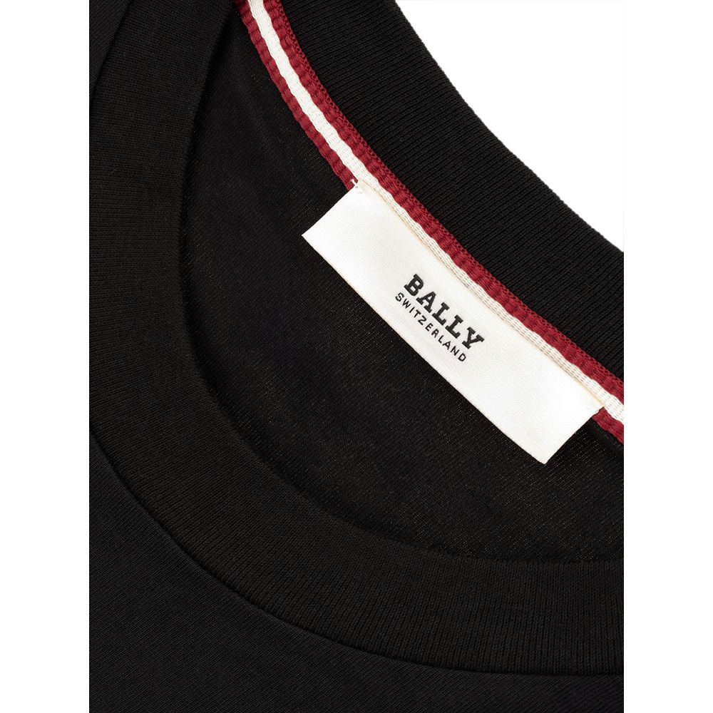 Bally Black Cotton T-Shirt