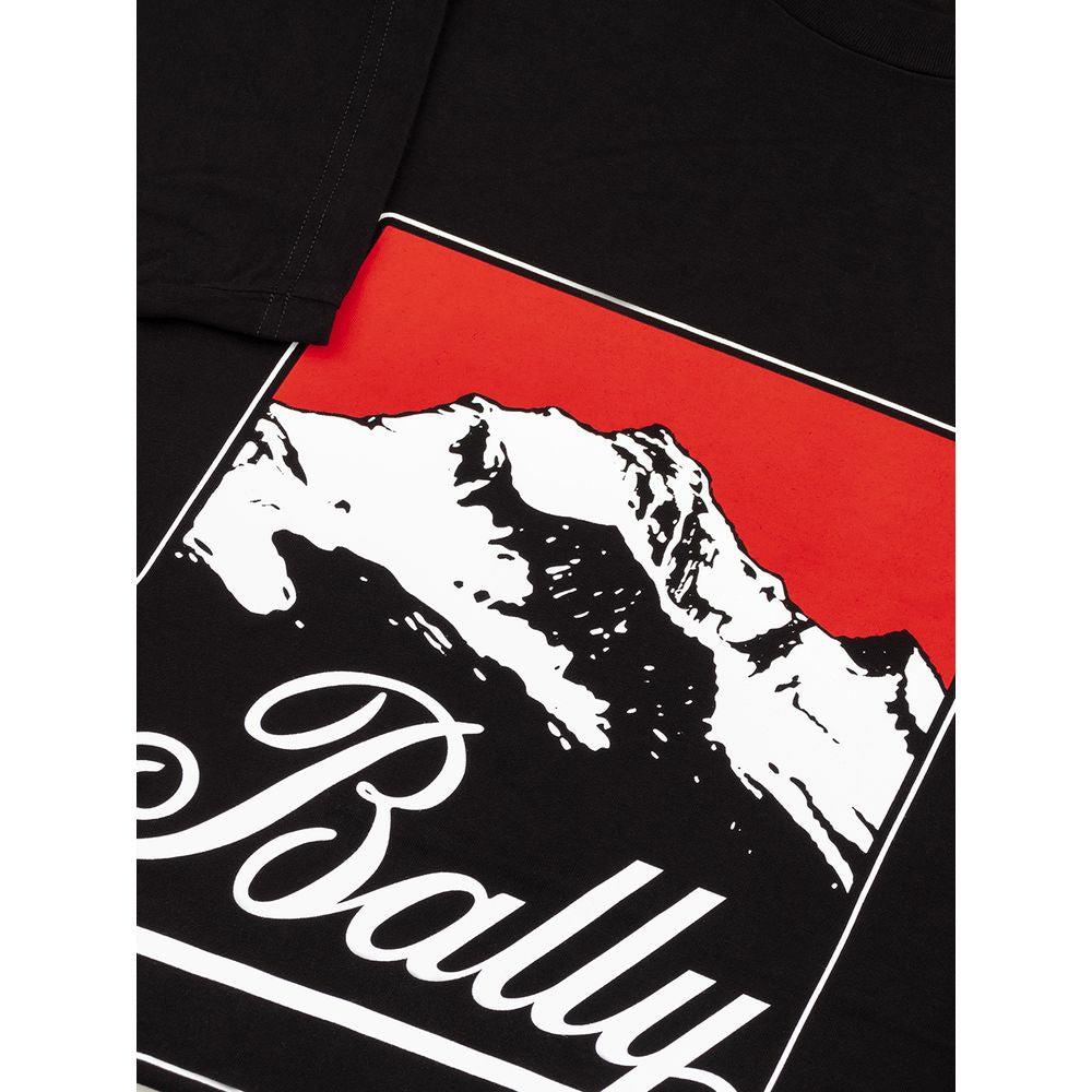 Bally Black Cotton T-Shirt