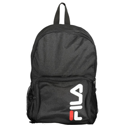 Fila Black Polyester Backpack