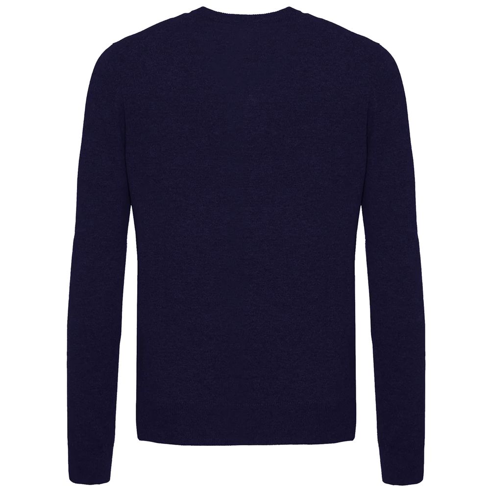 Malo Blue Wool Sweater