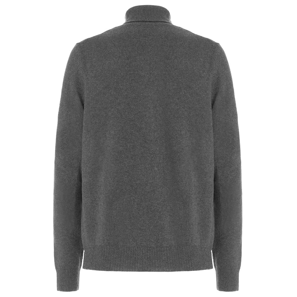 Malo Gray Wool Men Sweater