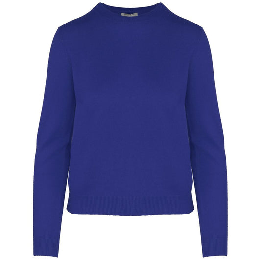 Malo Blue Cashmere Women Sweater