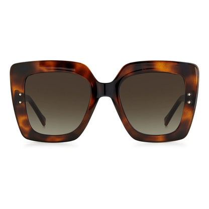 Jimmy Choo Brown Haircalf Sunglasses