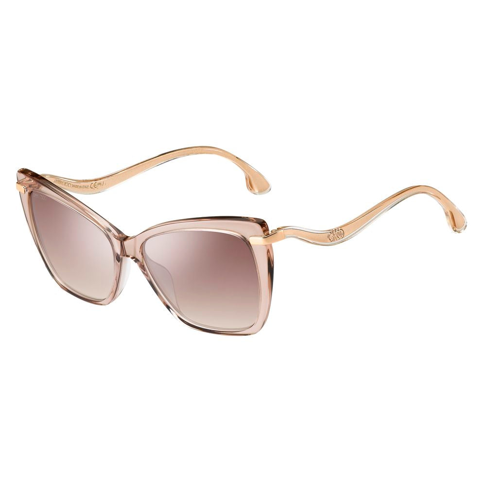 Jimmy Choo Beige Haircalf Sunglasses