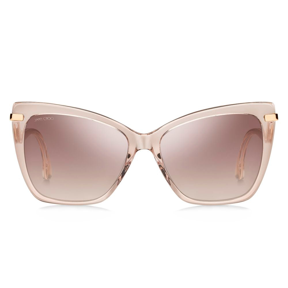 Jimmy Choo Beige Haircalf Sunglasses