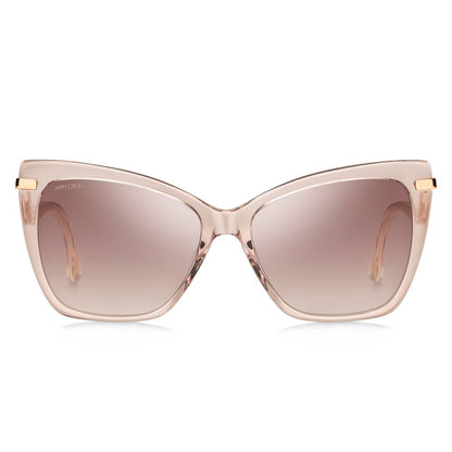 Jimmy Choo Beige Haircalf Sunglasses