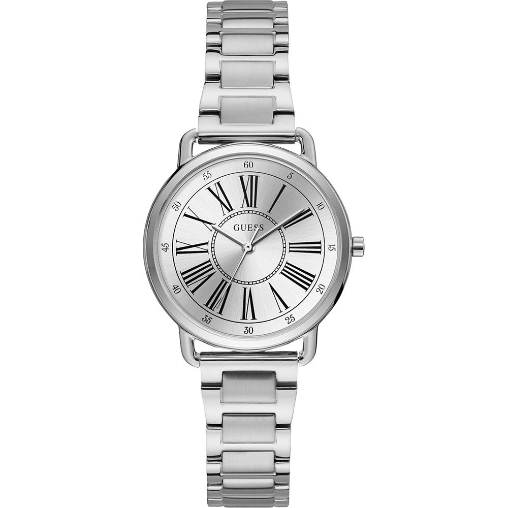 Guess Silver Stainless Steel Watch