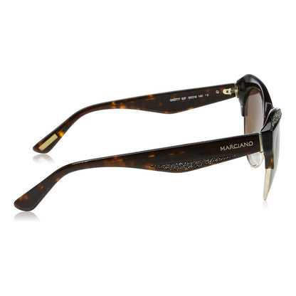 Marciano by Guess Brown Haircalf Sunglasses