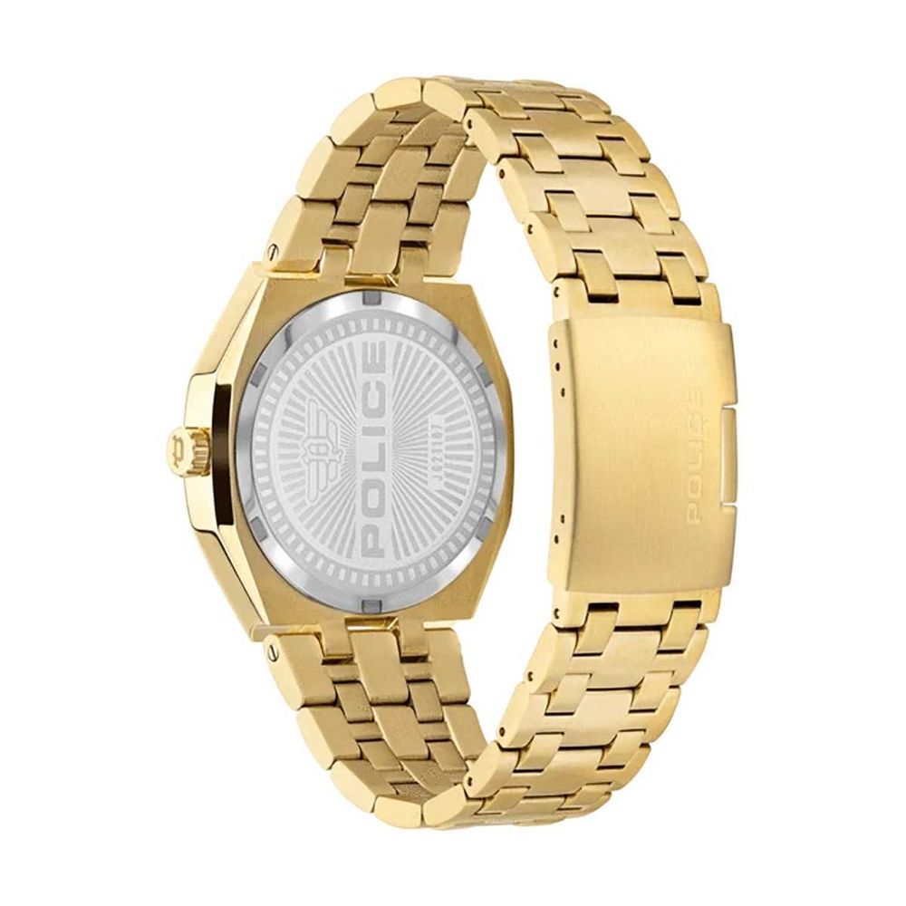 Police Gold Stainless Steel Stainless Steel Watch