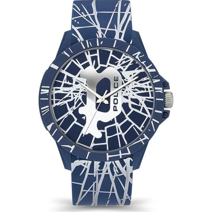 Police Blue Synthetic Watch